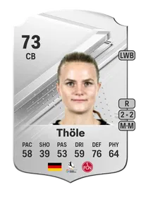 Amelie Thöle Rare 73 Overall Rating