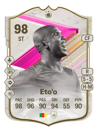 Samuel Eto'o FUTTIES Icon 98 Overall Rating