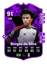 Willian Borges da Silva FC Pro Live 91 Overall Rating