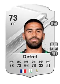 Grégoire Defrel Rare 73 Overall Rating