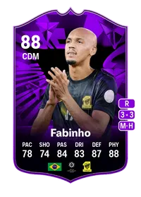 Fabinho FC Pro Live 88 Overall Rating