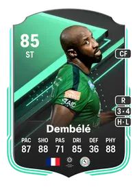 Moussa Dembélé SQUAD FOUNDATIONS 85 Overall Rating