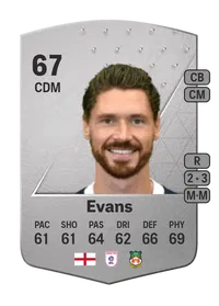 George Evans Common 67 Overall Rating