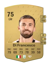 Federico Di Francesco Common 75 Overall Rating