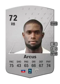 Carlens Arcus Common 72 Overall Rating