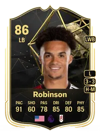 Antonee Robinson Team of the Week 86 Overall Rating