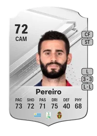 Gastón Pereiro Rare 72 Overall Rating