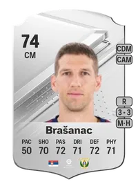 Darko Brašanac Rare 74 Overall Rating