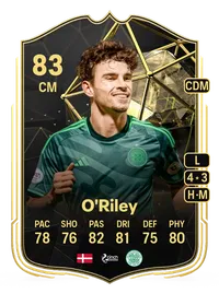 Matt O'Riley Team of the Week 83 Overall Rating