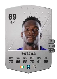 Yahia Fofana Common 69 Overall Rating