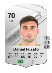 Daniel Fuzato Rare 70 Overall Rating