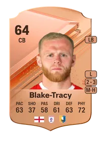 Frazer Blake-Tracy Rare 64 Overall Rating