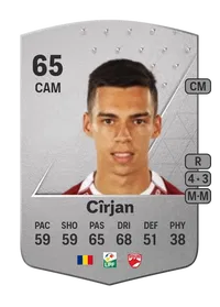 Cătălin Cîrjan Common 65 Overall Rating