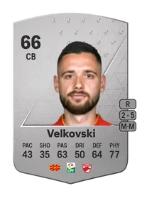 Darko Velkovski Common 66 Overall Rating