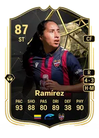 Ramírez Team of the Week 87 Overall Rating