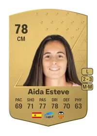 Aida Esteve Common 78 Overall Rating