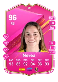 Nerea FUTTIES Premium 96 Overall Rating