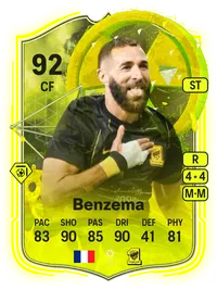 Karim Benzema Radioactive 92 Overall Rating