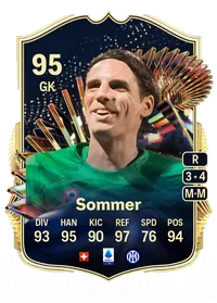 Yann Sommer Team of the Season 95 Overall Rating