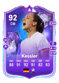 Nadine Kessler Fantasy FC Hero 92 Overall Rating