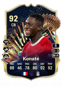 Ibrahima Konaté Team of the Season 92 Overall Rating