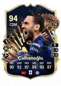 Hakan Çalhanoğlu Team of the Season 94 Overall Rating