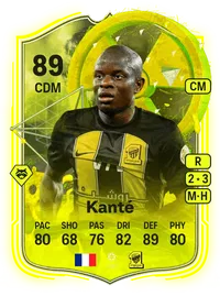 N'Golo Kanté Radioactive 89 Overall Rating