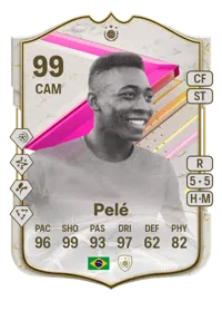 Pelé FUTTIES Icon 99 Overall Rating