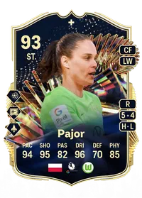 Ewa Pajor Team of the Season Plus 93 Overall Rating