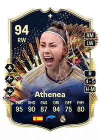 Athenea Team of the Season Plus 94 Overall Rating