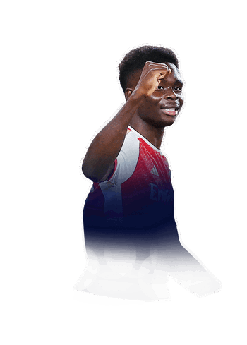 Bukayo Saka UCL Road to the Knockouts