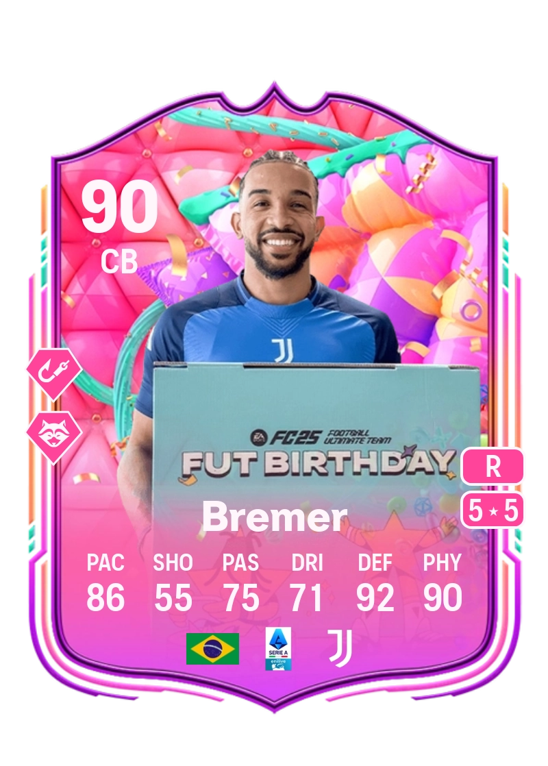 Bremer FUT Birthday 90 Overall Rating