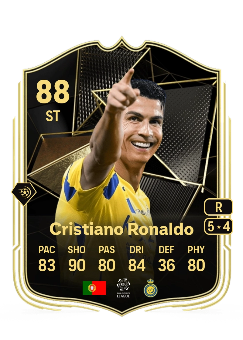 Cristiano Ronaldo Team of the Week 88 Overall Rating
