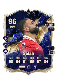 Mohamed Salah Team of the Year 96 Overall Rating