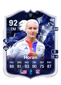 Lindsey Horan TOTY Honourable Mentions 92 Overall Rating