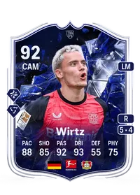 Florian Wirtz TOTY Honourable Mentions 92 Overall Rating