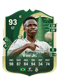 Vini Jr. Winter Wildcards 93 Overall Rating