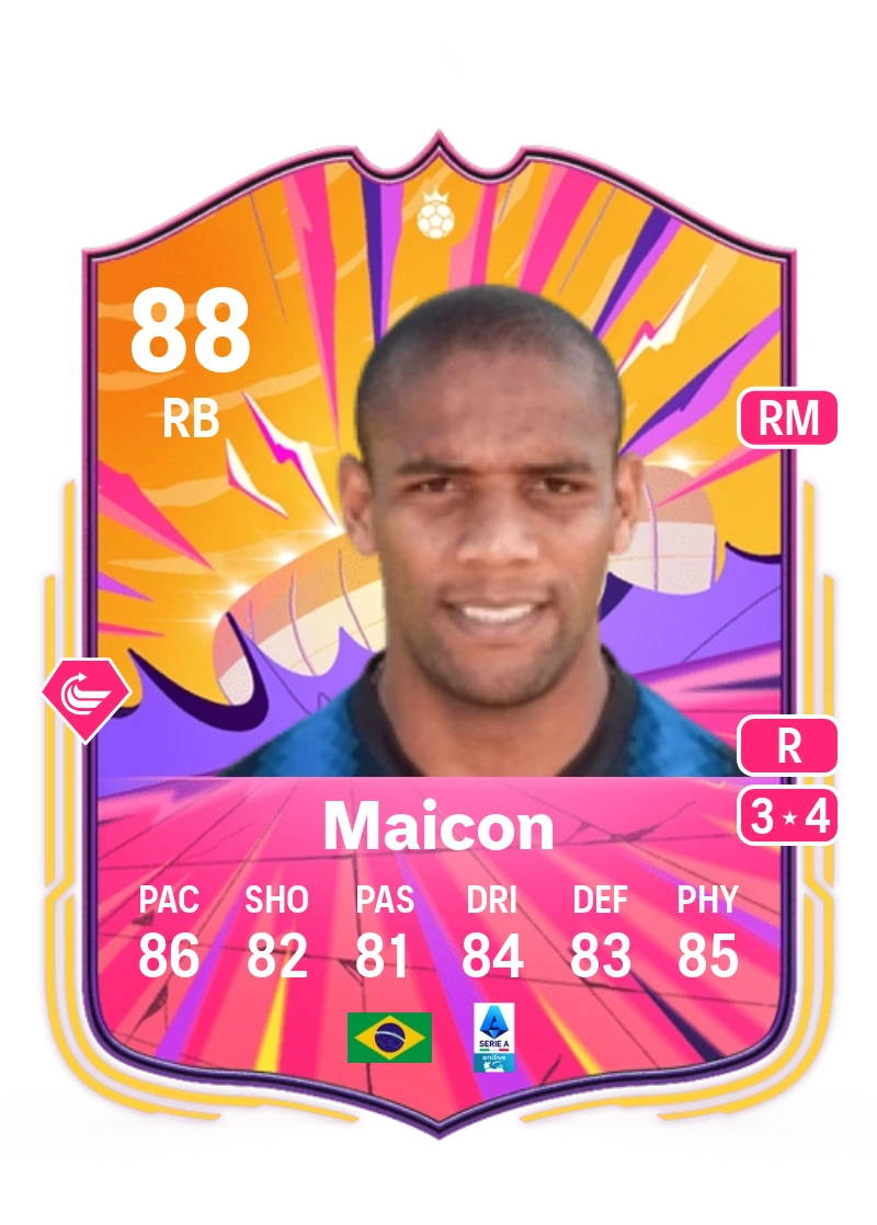 Maicon UT Heroes 88 Overall Rating
