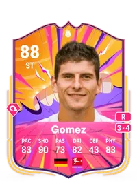 Mario Gomez UT Heroes 88 Overall Rating