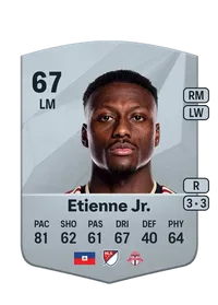 Derrick Etienne Jr. Common 67 Overall Rating