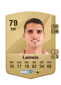 Erik Lamela Common 79 Overall Rating