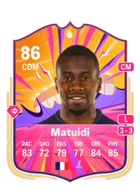 Blaise Matuidi UT Heroes 86 Overall Rating