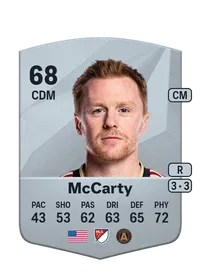 Dax McCarty Common 68 Overall Rating