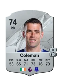 Séamus Coleman Rare 74 Overall Rating