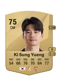 Ki Sung Yueng Common 75 Overall Rating