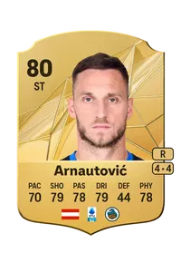 Marko Arnautović Rare 80 Overall Rating