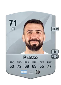 Lucas Pratto Common 71 Overall Rating