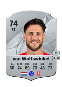 Ricky van Wolfswinkel Rare 74 Overall Rating