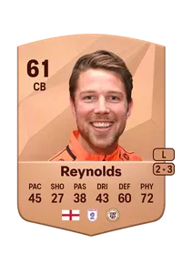 Callum Reynolds Common 61 Overall Rating