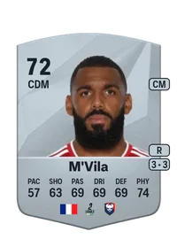 Yann M'Vila Common 72 Overall Rating